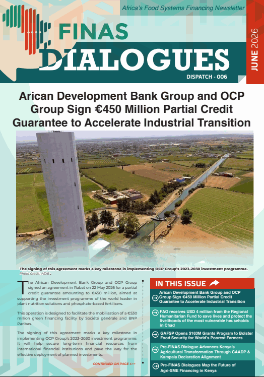 Africa’s Food Systems Financing Newsletter – June 2026 cover