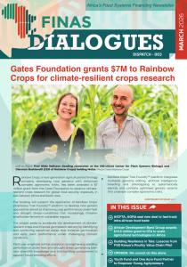 Africa’s Food Systems Financing Newsletter – March 2026